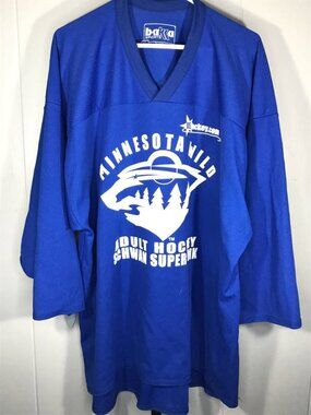Minnesota Wild Adult Hockey Program Jersey mens sz XL